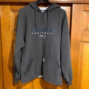 Reebok Belichick Sueded Fleece Hoodie - Size M
